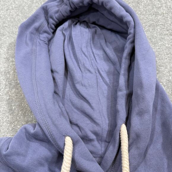 Pact NWT One For All‎ Unisex Hoodie Sweatshirt Granite Blue Small Organic Cotton - Picture 4 of 13